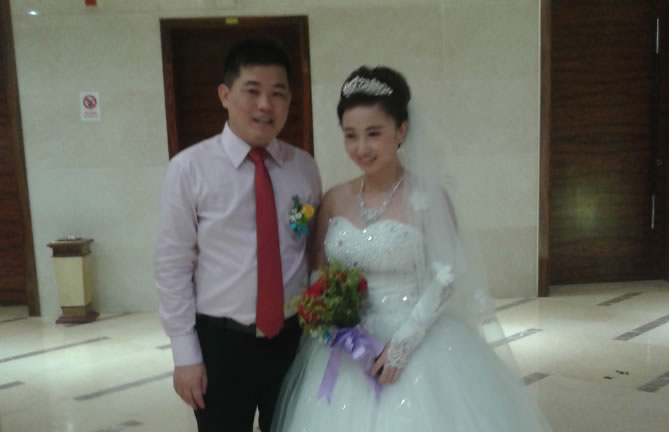 2015年10月11日常务副会长黄飞儿子黄海东大婚
