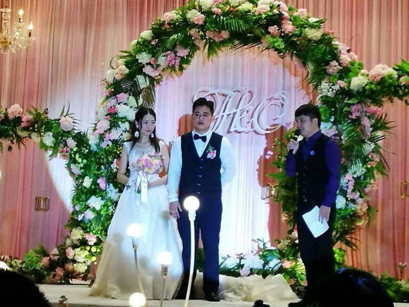 2017年10月1日常务副会长黄飞儿子黄海强大婚